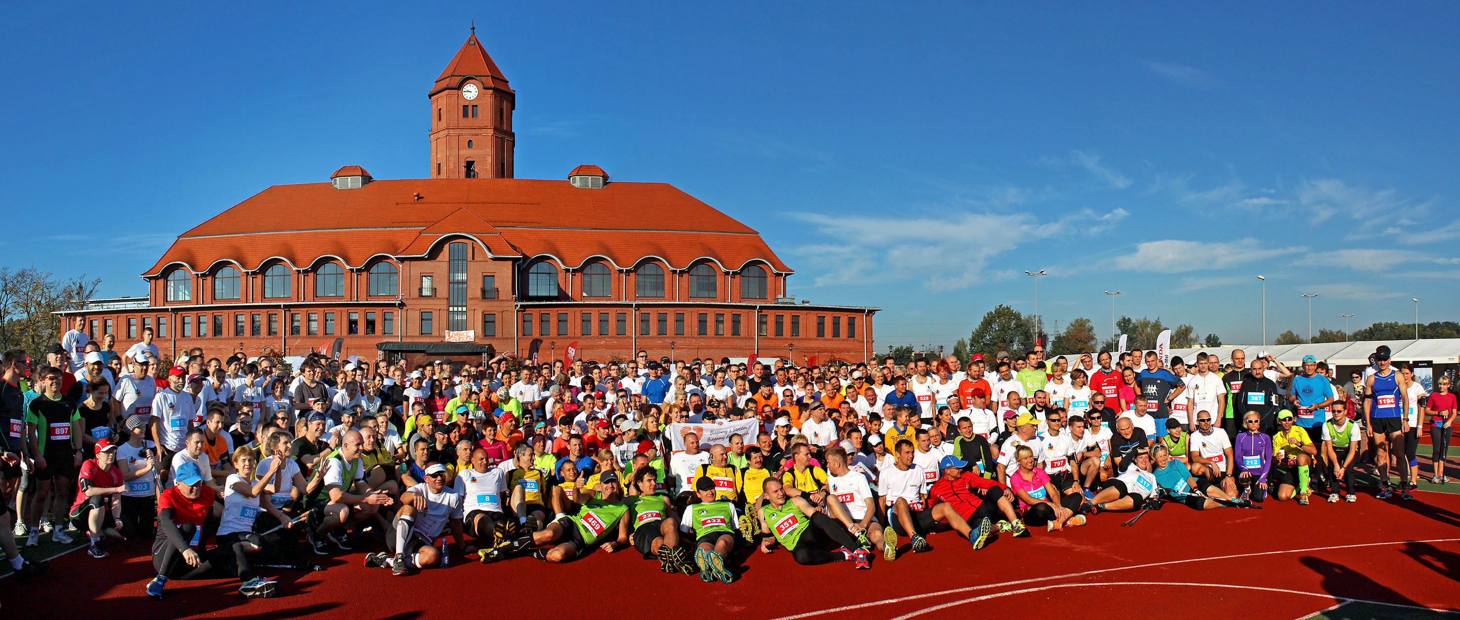 Uczestnicy półmaratonu gliwickiego